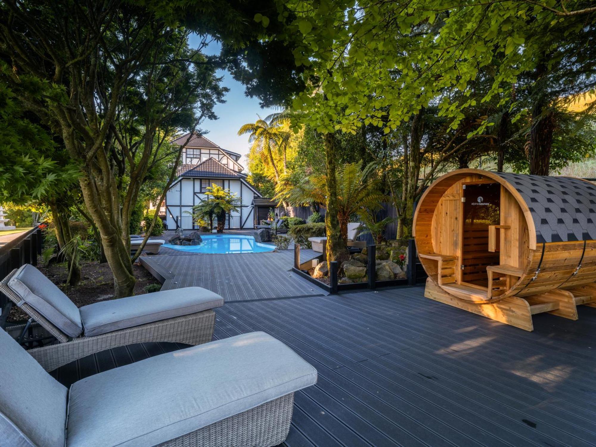 Hana Lodge Роторуа Екстериор снимка